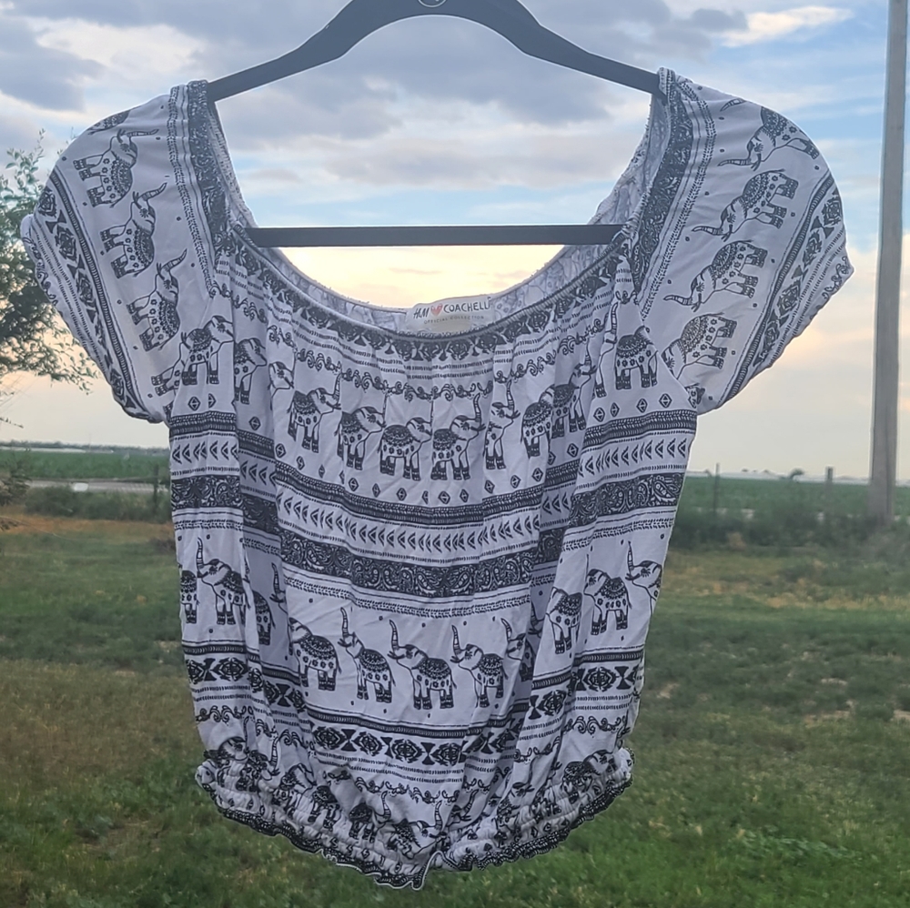 H&M Coachella Small Crop Top